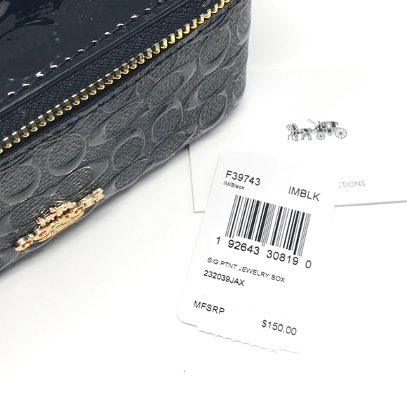 🦋LAST ONE🦋COACH Vanity Cosmetic Jewelry Case - Picture 7 of 8